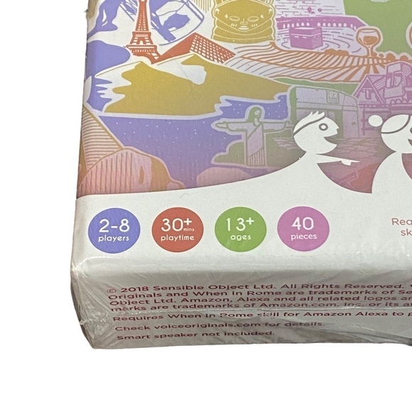 WHEN IN ROME - BOARD GAME - THE TRIVIA GAME - NEW IN BOX. - S7 - Picture 2 of 4